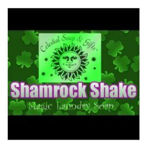 Shamrock Shake VEGAN Laundry Soap Powder Bag - 40-80 LOADS Gross Wt. 44 oz NEW